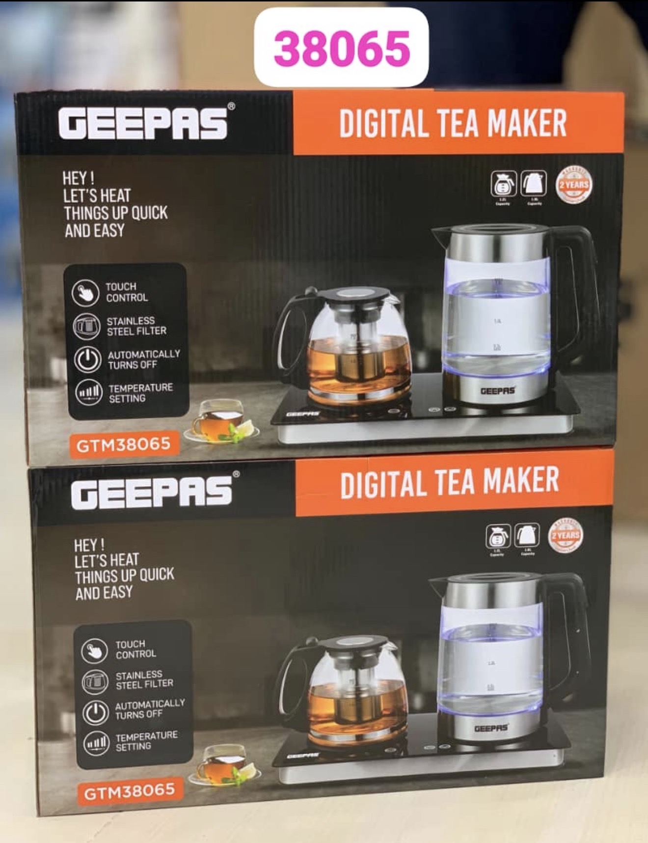 چای ساز جیپاس مدل GTM38065