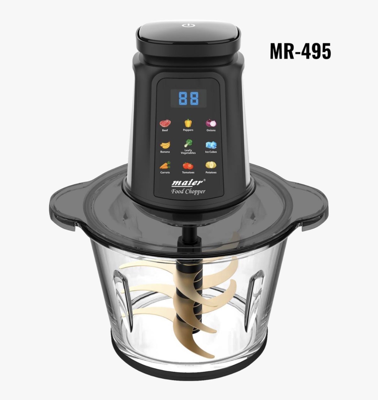 خردکن ۳ لیتر ۹ تیغ تیتانیوم مایر آلمان MR-495
