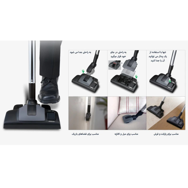 جاروبرقی پاناسونیک ژاپن مدل MC-CJ919