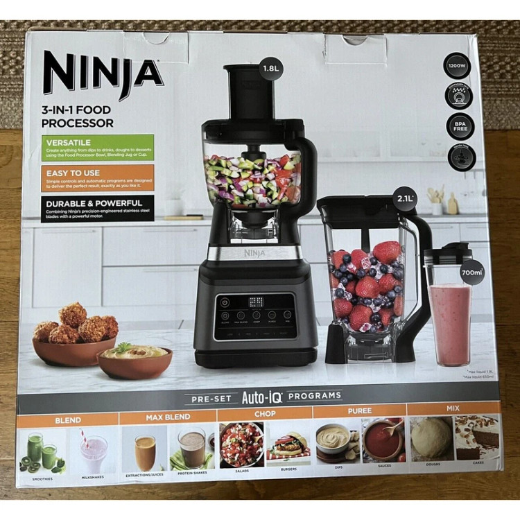 غذاساز 1200 وات نینجا مدل BN800EU نسخه اروپایی