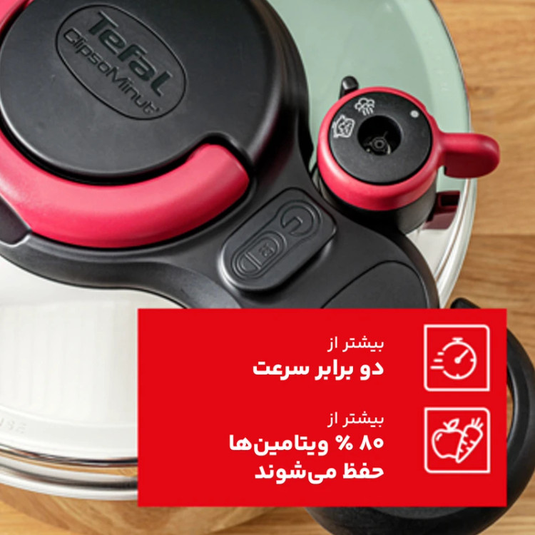 زودپز 6 لیتر تفال فرانسه مدل P4620768
